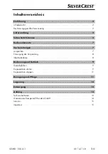 Preview for 4 page of Silvercrest 292237 Operating Instructions Manual