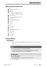 Preview for 26 page of Silvercrest 292237 Operating Instructions Manual