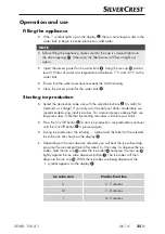 Preview for 28 page of Silvercrest 292237 Operating Instructions Manual