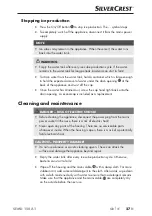 Preview for 30 page of Silvercrest 292237 Operating Instructions Manual