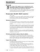 Preview for 15 page of Silvercrest 292826 Operating Instructions Manual