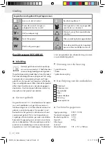 Preview for 40 page of Silvercrest 293233 Operation And Safety Notes