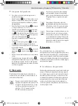 Preview for 67 page of Silvercrest 293233 Operation And Safety Notes