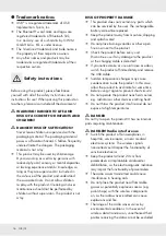 Предварительный просмотр 16 страницы Silvercrest 293934 Operation And Safety Notes