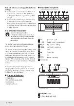 Preview for 18 page of Silvercrest 293934 Operation And Safety Notes