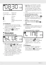 Preview for 31 page of Silvercrest 293934 Operation And Safety Notes