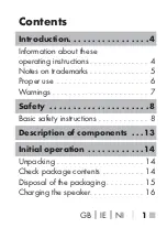 Предварительный просмотр 4 страницы Silvercrest 294007 Operating Instructions Manual