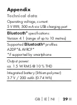 Предварительный просмотр 32 страницы Silvercrest 294007 Operating Instructions Manual