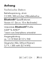 Предварительный просмотр 74 страницы Silvercrest 294007 Operating Instructions Manual