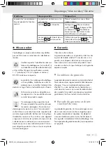 Preview for 27 page of Silvercrest 296100 Operation And Safety Notes