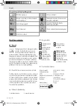 Preview for 46 page of Silvercrest 296100 Operation And Safety Notes