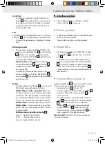 Preview for 49 page of Silvercrest 296100 Operation And Safety Notes