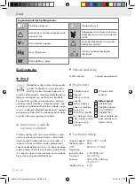 Preview for 54 page of Silvercrest 296100 Operation And Safety Notes