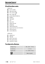 Предварительный просмотр 107 страницы Silvercrest 296789 Operating Instructions Manual