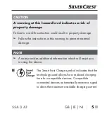 Предварительный просмотр 8 страницы Silvercrest 297323 2004 Operating Instructions Manual