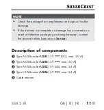 Предварительный просмотр 14 страницы Silvercrest 297323 2004 Operating Instructions Manual