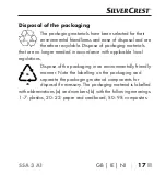 Предварительный просмотр 20 страницы Silvercrest 297323 2004 Operating Instructions Manual