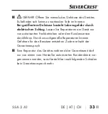 Предварительный просмотр 36 страницы Silvercrest 297323 2004 Operating Instructions Manual