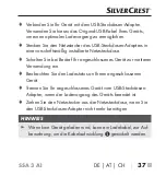 Предварительный просмотр 40 страницы Silvercrest 297323 2004 Operating Instructions Manual