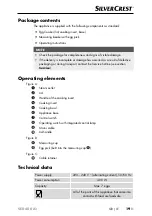 Предварительный просмотр 22 страницы Silvercrest 297349 Operating Instructions Manual