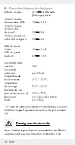 Preview for 34 page of Silvercrest 297486 Operation And Safety Notes