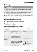 Preview for 12 page of Silvercrest 297521 Operating Instructions Manual