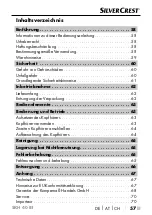 Preview for 60 page of Silvercrest 297521 Operating Instructions Manual