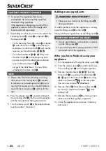 Preview for 28 page of Silvercrest 297858 Operating Instructions Manual