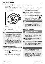 Preview for 30 page of Silvercrest 297858 Operating Instructions Manual