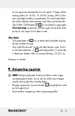 Preview for 59 page of Silvercrest 297903 Instructions For Use And Safety Notes