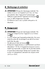 Preview for 92 page of Silvercrest 297903 Instructions For Use And Safety Notes