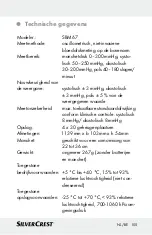 Preview for 105 page of Silvercrest 297903 Instructions For Use And Safety Notes