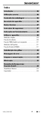 Preview for 28 page of Silvercrest 298644 Operating Instructions Manual