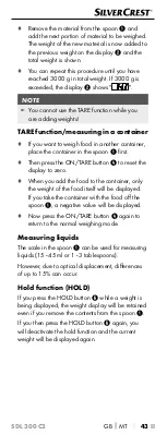 Preview for 46 page of Silvercrest 298644 Operating Instructions Manual