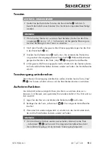 Preview for 12 page of Silvercrest 298675 Operating Instructions Manual