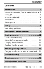 Предварительный просмотр 4 страницы Silvercrest 298709 Operating Instructions Manual