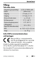 Предварительный просмотр 42 страницы Silvercrest 298709 Operating Instructions Manual