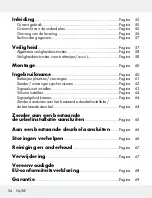 Preview for 58 page of Silvercrest 298815 Assembly, Operating And Safety Instructions