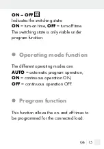 Preview for 15 page of Silvercrest 298849 Operation And Safety Notes