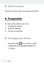 Preview for 16 page of Silvercrest 298849 Operation And Safety Notes