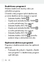 Предварительный просмотр 56 страницы Silvercrest 298849 Operation And Safety Notes