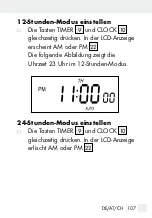 Preview for 107 page of Silvercrest 298849 Operation And Safety Notes