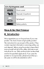 Preview for 6 page of Silvercrest 298864 Operation And Safety Notes Translation Of The Original Instructions