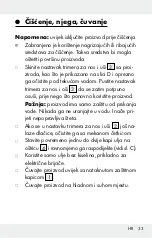 Preview for 33 page of Silvercrest 298864 Operation And Safety Notes Translation Of The Original Instructions