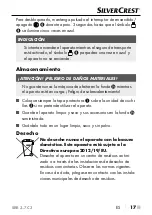 Preview for 21 page of Silvercrest 300025 Operating Instructions Manual