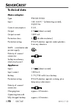 Preview for 74 page of Silvercrest 300025 Operating Instructions Manual