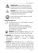 Preview for 7 page of Silvercrest 300454 Operating Instructions And Safety Instructions