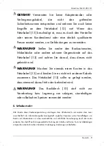 Preview for 11 page of Silvercrest 300454 Operating Instructions And Safety Instructions