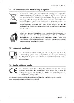 Preview for 17 page of Silvercrest 300454 Operating Instructions And Safety Instructions