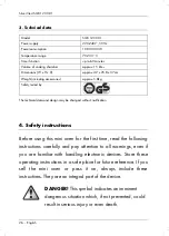 Preview for 28 page of Silvercrest 300454 Operating Instructions And Safety Instructions